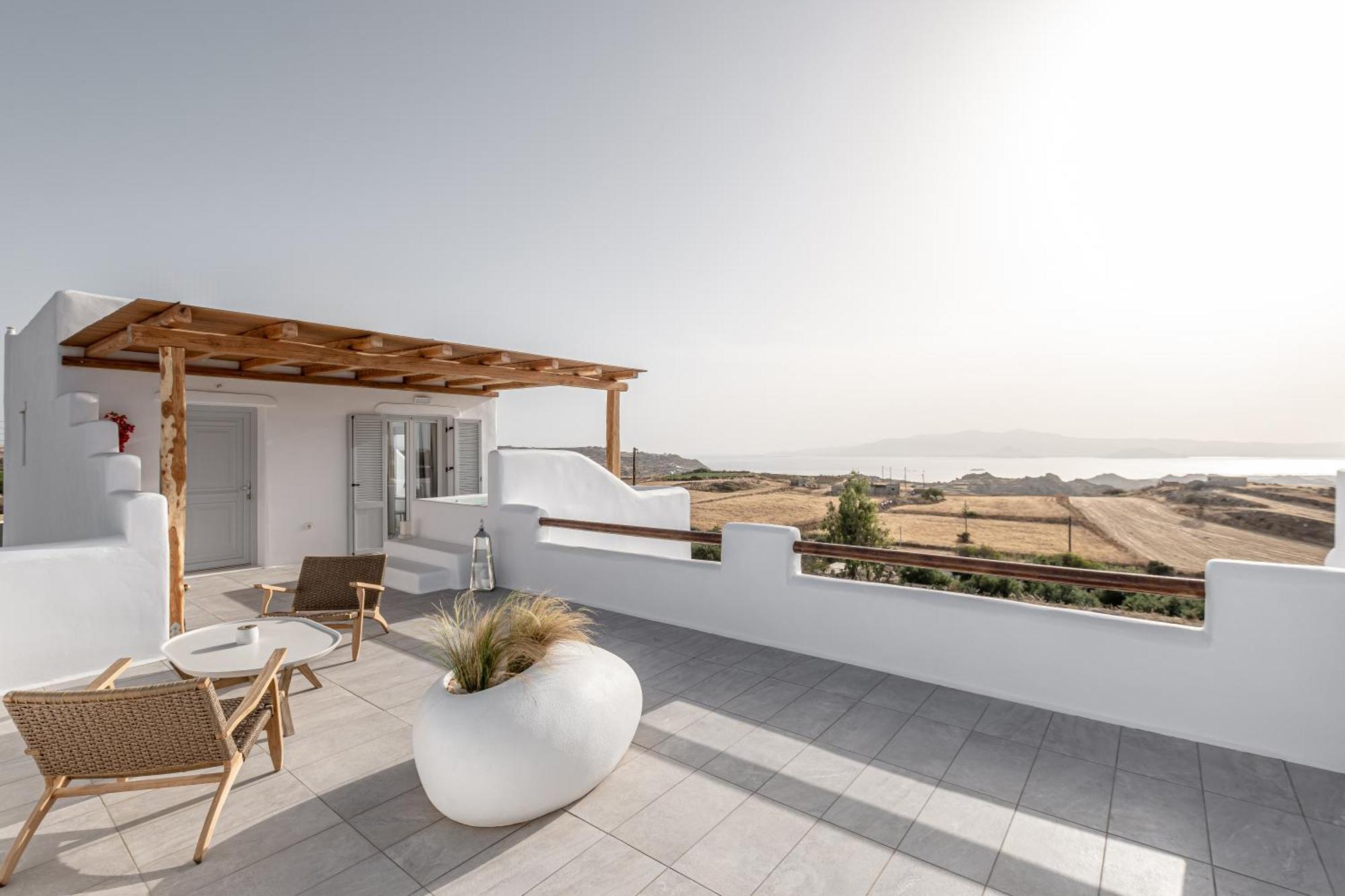 Ariadne'S Crown Luxury Suites With Private Pool Vivlos ภายนอก รูปภาพ